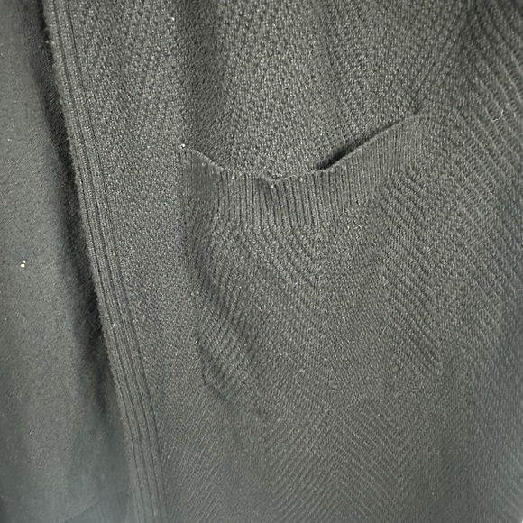 Samantha Erin Black Cardigan w/ Front Pockets Women’s 3X - Picture 7 of 11